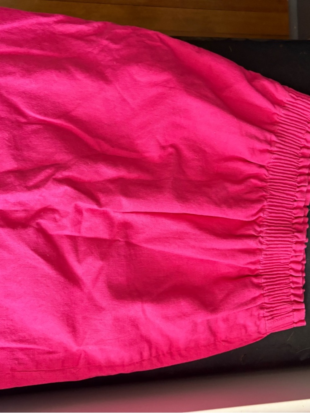 J. Crew Hot Pink Elastic Waist Skirt